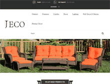 Tablet Screenshot of jeco-inc.com